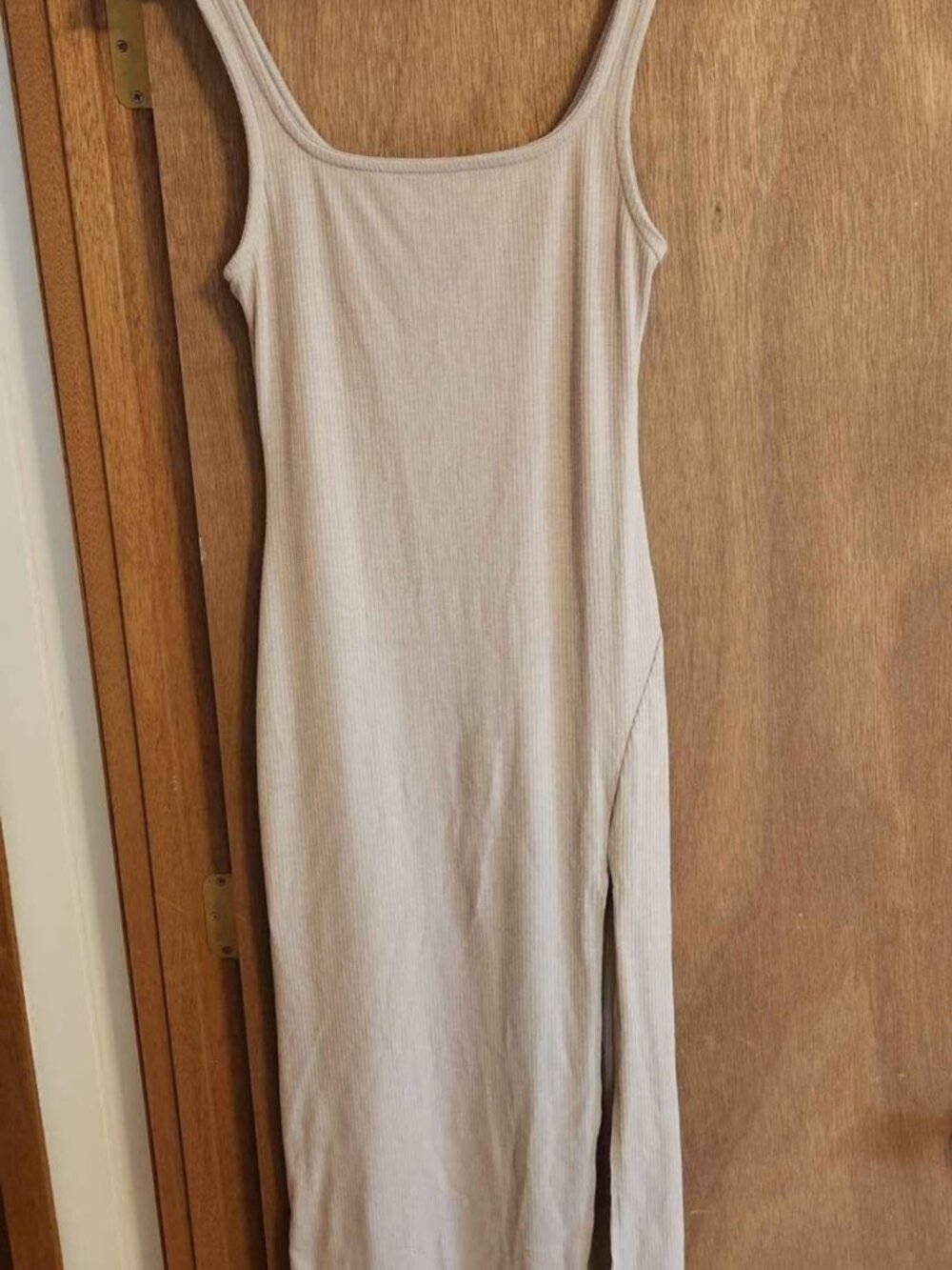Ribbed Tank bodycon dress